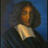 Spinoza oil painting